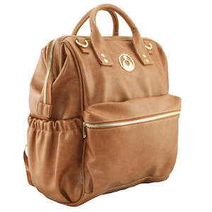 Baby wear: Byron Backpack Nappy Bag - Amber