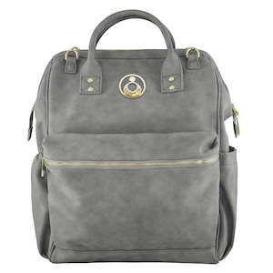 Byron Backpack Nappy Bag - Stone