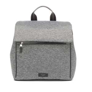 Baby wear: St James Convertible Nappy Bag - Grey Scuba