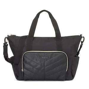 Baby wear: Amber Nappy Bag - Black