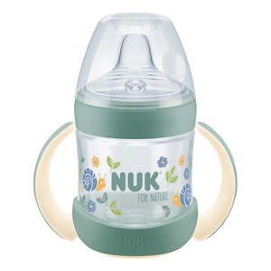 Baby wear: Nuk for Nature Learner Bottle with temp control - Green