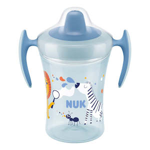 Baby wear: Trainer Cup with spout - Blue 230ml