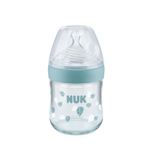 Nature Sense Glass Baby Bottle - 120ml - Green