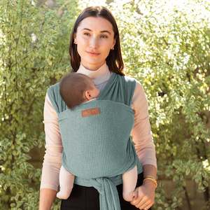 Baby wear: Waffle Knit Wrap - Saguaro