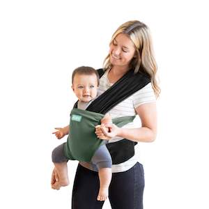 Baby wear: Easy Wrap Carrier - Olive/Onyx