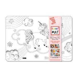 Funny Mat Large - Unicorn