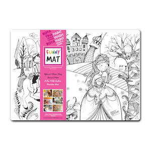 Funny Mat Large - The Prince & The Princess