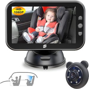 Car Seat Baby Monitor - Black