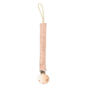 Baby wear: Dummy Clip - Soft Pink