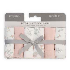 Baby wear: Towelling Washer 6pk - Harvest Bunny