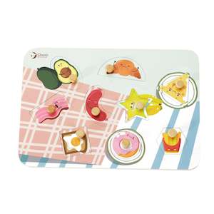 Baby wear: Breakfast & Shapes Puzzle