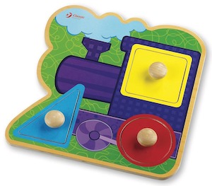 Baby wear: Train Puzzle