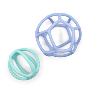 Sensory Ball & Fidget Ball 2pk - Soft Blue & Soft Mint