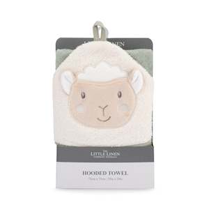 Baby wear: Character Hooded Towel - Farmyard Lamb