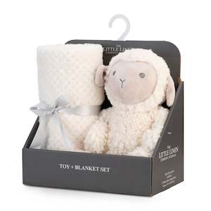 Plush Toy & Blanket - Farmyard Lamb