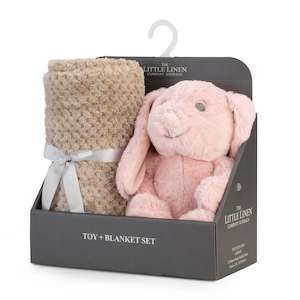 Baby wear: Plush Toy & Blanket - Harvest Bunny