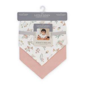 Baby wear: Jersey Bib 2pk - Harvest Bunny