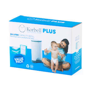 Baby wear: Korbell Plus Refill 3 Pack - 26L