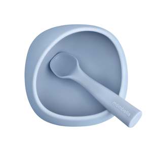 Baby wear: Silicone Suction Bowl - Light Blue