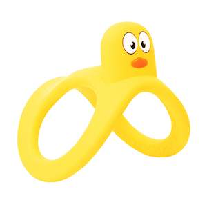 Baby wear: Duck Teether Toy - Yellow