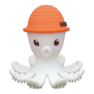 Baby wear: Octopus Teething Toy - Orange