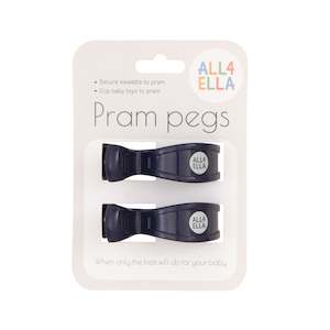 Baby wear: Pram Peg 2pk - Navy