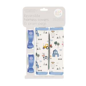 Baby wear: Harness Covers & Pram Pegs - Barnyard