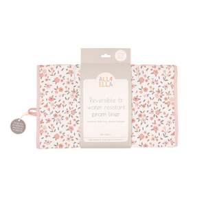 Baby wear: Universal Pram Liner - Floral Bouquet