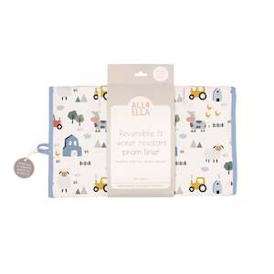 Baby wear: Universal Pram Liner - Barnyard