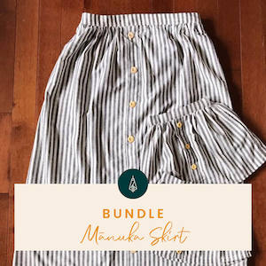 Products: Mānuka Skirt – BUNDLE: Adult & Child