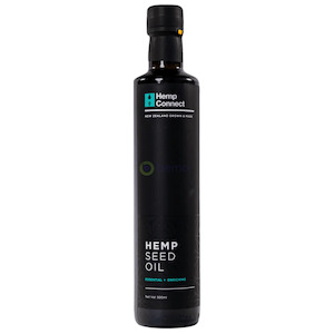 Brain Health: Hemp Connect, Hemp Seed Heart Oil, Bottle, 500ml