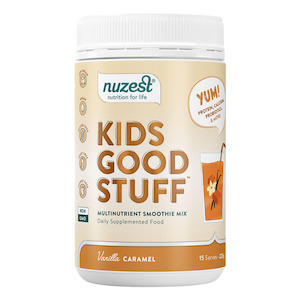 Nuzest, Kids Good Stuff, Vanilla Caramel, 225g