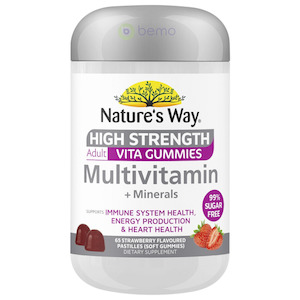 Nature's Way, Adult Vita Gummies High Strength Multivitamin, 65's