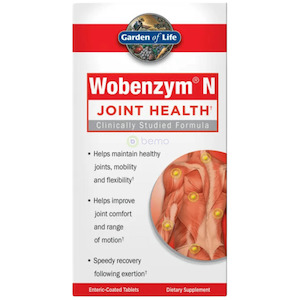 Bone And Joint Health: Garden of Life, Wobenzym N Joint Health, 100 Tabs