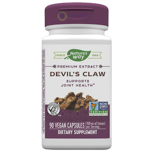 Bone And Joint Health: Nature's Way, Devil's Claw 700mg, 90 Vegan capsules