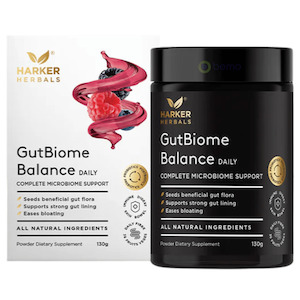 Harker Herbals, GutBiome Balance, 130g