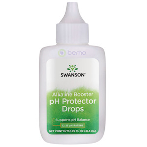 Digestion And Gut Health: Swanson, Alkaline Booster pH Protector Drops, 37.5ml