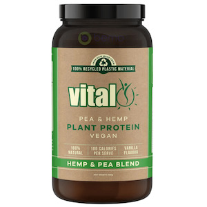 Digestion And Gut Health: Vital, Pea & Hemp Protein Blend, 500g