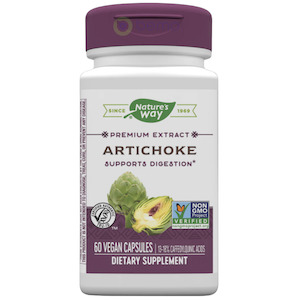 Nature's Way, Artichoke, Digestion Support, 60 Vegan capsules