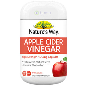 Nature's Way, Apple Cider Vinegar, 90's