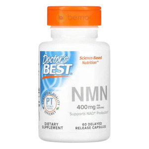 Doctor's Best, NMN, 200mg, 60 Veggie Caps