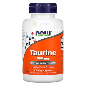 Now Foods, Taurine, 500mg, 100 VCs