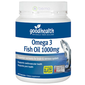 Good Health, Omega 3 Fish Oil 1000mg, 400 Capsules