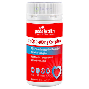 Good Health, CoQ10 400mg Complex, 60 caps