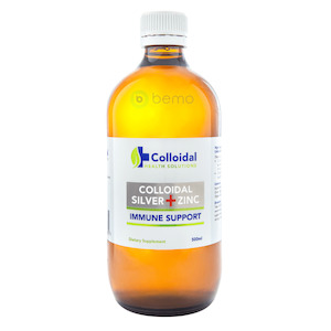 Colloidal Health Solutions, Colloidal Silver + Zinc, 500ml