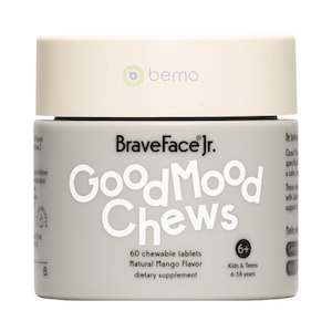 Brave Face, Junior Good Mood Chew, 60 Tabs