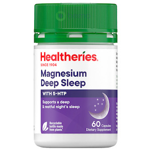 Healtheries, Magnesium Deep Sleep, with 5-HTP, 60 Caps