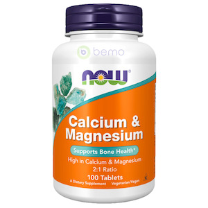 Now Foods, Calcium & Magnesium, 100 Tabs