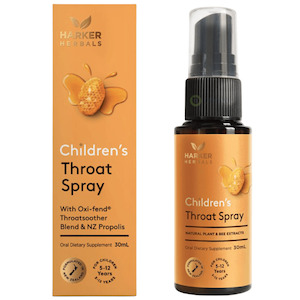 Harker Herbals, Children's Throat Spray, 30ml