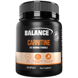 Balance, Carnitine, 60 Capsules